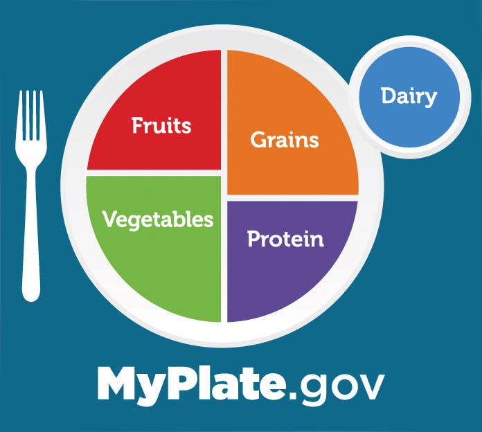 Image of MyPlate.gov curriculum logo