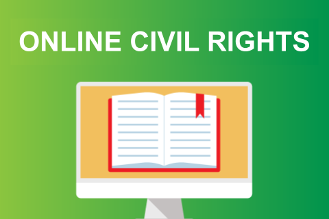 Thumbnail image of online civil rights training icon